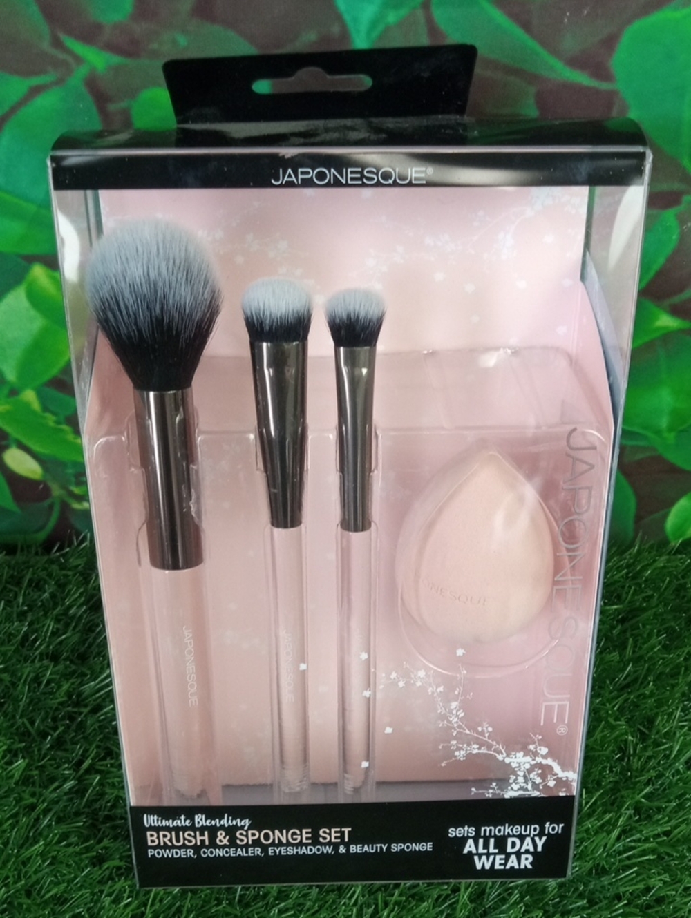 🛍️ Japonesque Clear Ultimate Blending Brush & Sponge Set